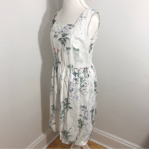 Malvin Floral Linen Dress - Picture 10 of 12
